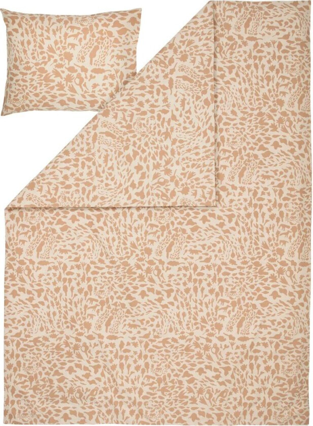 iittala Oiva Toikka Cheetah sengesett 150 x 210 cm Brun