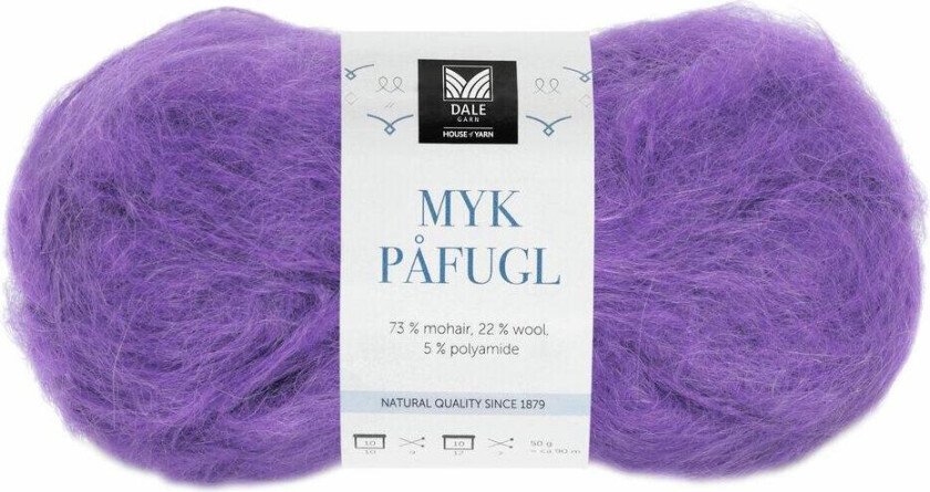 Dale Myk Påfugl 7954 Lavendel