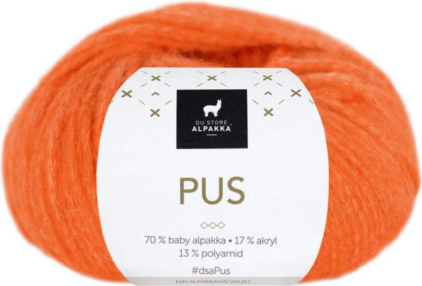 DSA , Pus garn 4059 Oransje