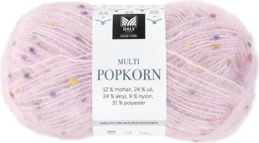 Dale Multi Popkorn 505 Rosa