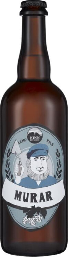 Kinn Murar Lyst Lagerøl 0,75l flaske