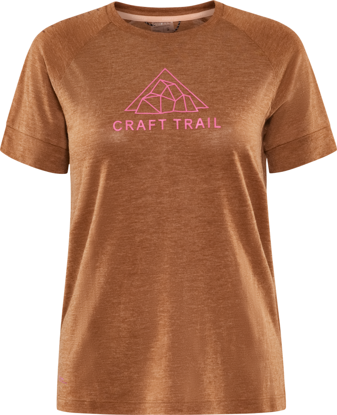 Adv Trail Wool Ss Tee W Roots-melange S