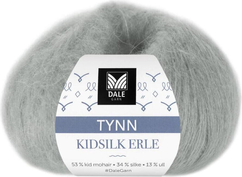 Dale Tynn Kidsilk Erle 4039 Pudderblå - UTGÅENDE FARGE