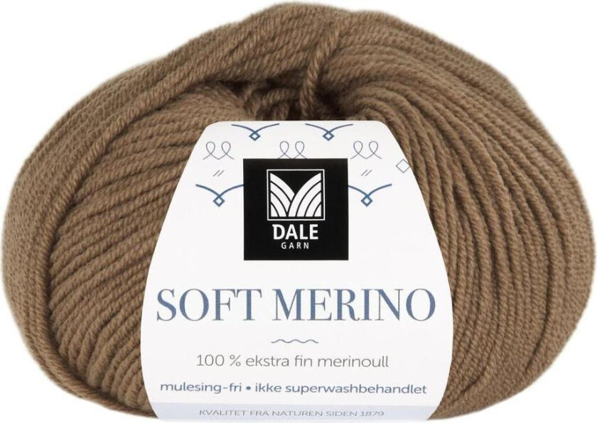 Dale Soft Merino 3038 Nøttebrun