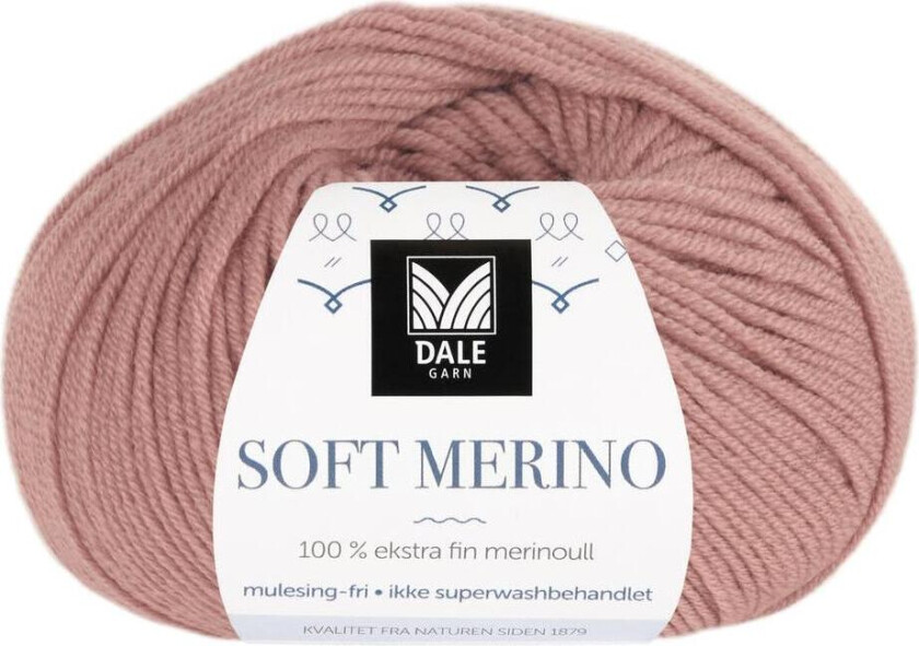 Dale Soft Merino 3040 Dus rose