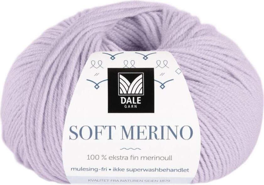 Dale Soft Merino 3039 Lys lilac