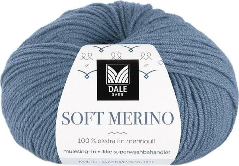 Dale Soft Merino 3036 Lys denim