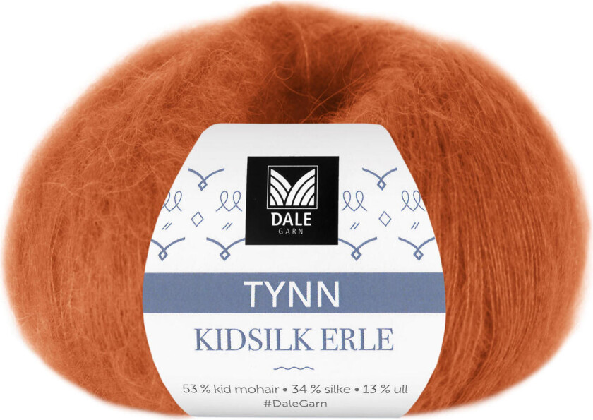 Dale Tynn Kidsilk Erle 4041 Oransje - UTGÅENDE FARGER