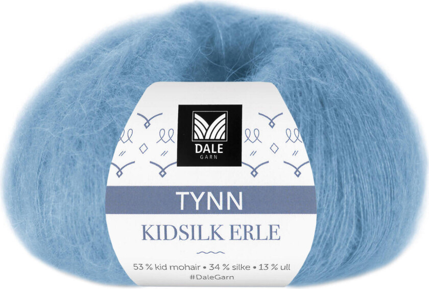 Dale Tynn Kidsilk Erle 4031 Isblå