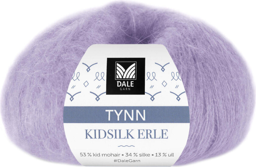 Dale Tynn Kidsilk Erle 4030 Lys lavendel