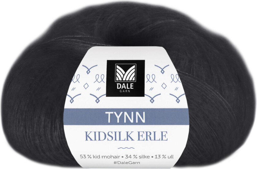 Dale Tynn Kidsilk Erle 4028 Svart