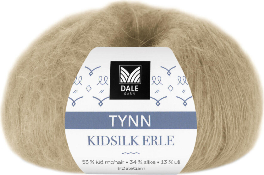 Dale Tynn Kidsilk Erle 4024 Krembeige - UTGÅENDE FARGE