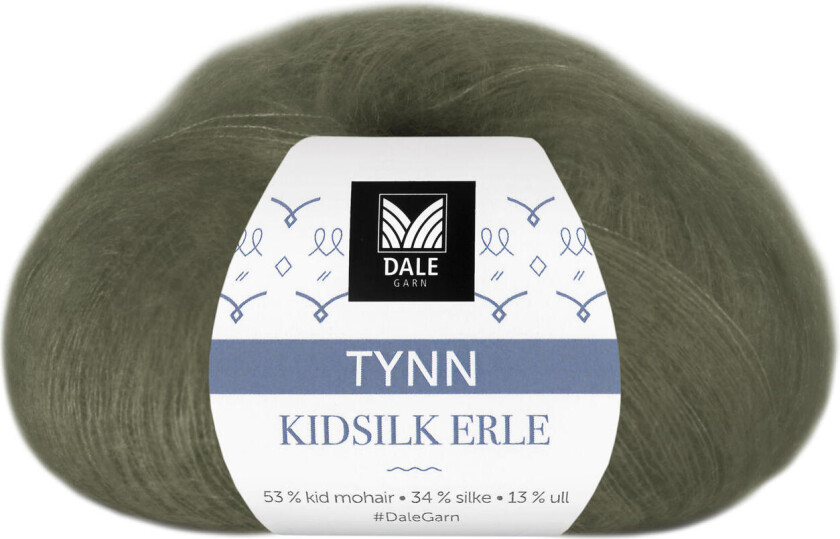 Dale Tynn Kidsilk Erle 4012 Armygrønn