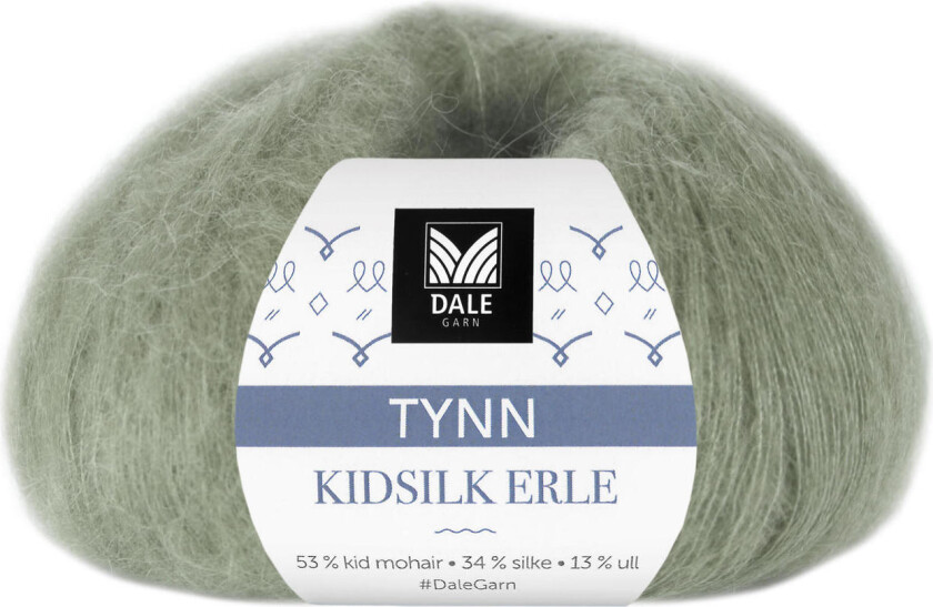 Dale Tynn Kidsilk Erle 4009 Jadegrønn