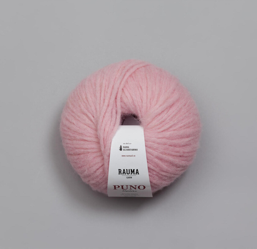 , Puno garn 372 Lys rosa - UTGÅENDE FARGE