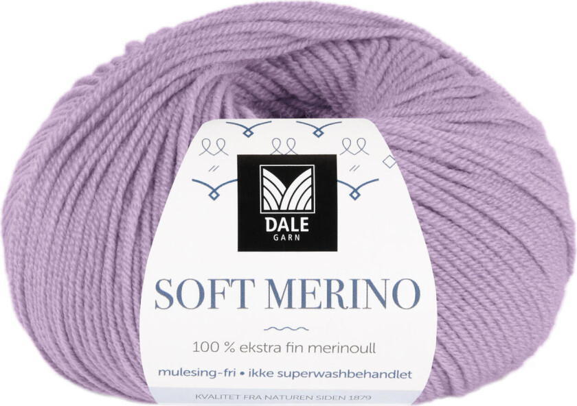 Dale Soft Merino 3026 Lys Lavendel