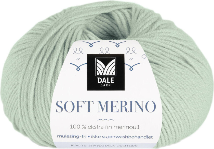 Dale Soft Merino 3031 Mintgrønn