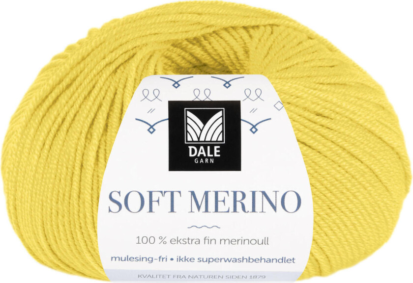 Dale Soft Merino 3029 Gul