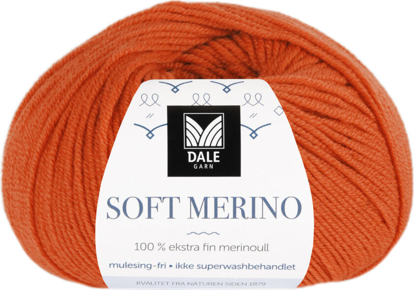 Dale Soft Merino 3033 Oransje