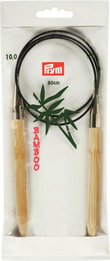 Rundpinner bambus 10,0 mm x 80 cm