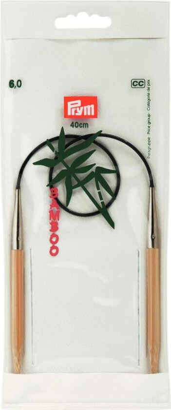 Rundpinner bambus 6,0 mm x 40 cm