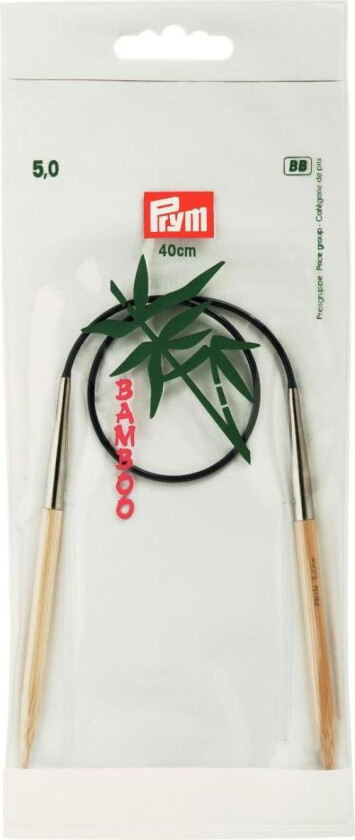 Rundpinner bambus 5,0 mm x 40 cm