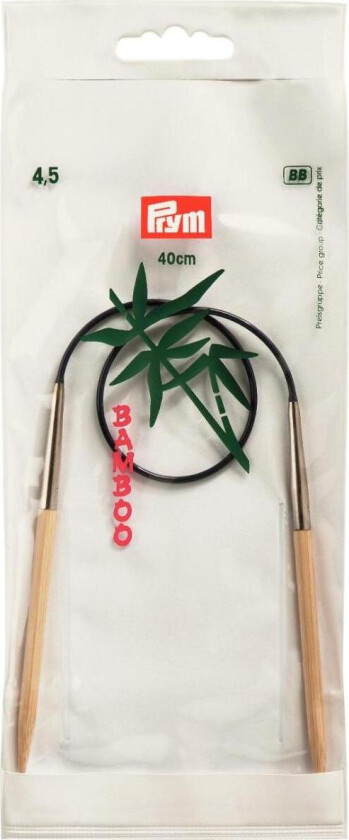 Rundpinner bambus 4,5 mm x 40 cm