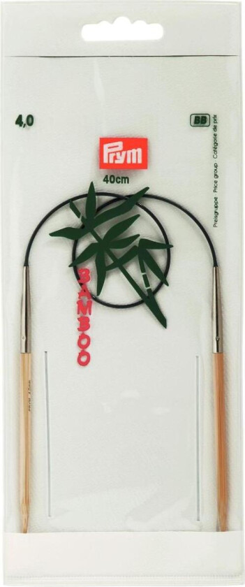 Rundpinner bambus 4,0 mm x 40 cm