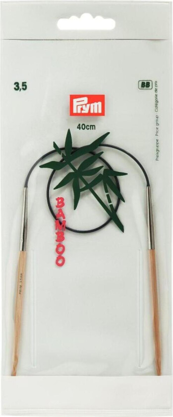 Rundpinner bambus 3,5 mm x 40 cm