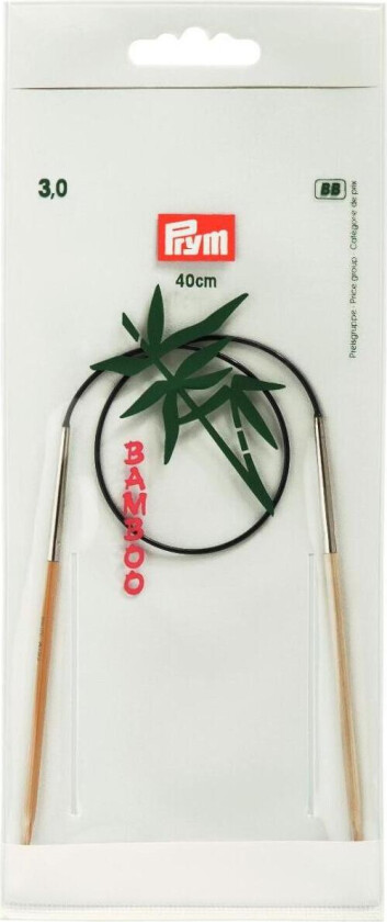 Rundpinner bambus 3,0 mm x 40 cm