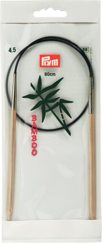 Rundpinner bambus 4,5 mm x 60 cm
