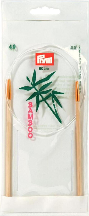 Rundpinner bambus 4,0 mm x 60 cm