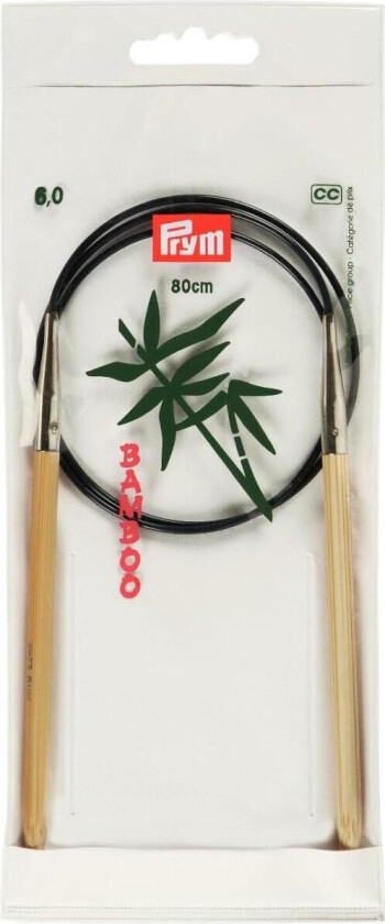 Rundpinner bambus 6,0 mm x 80 cm
