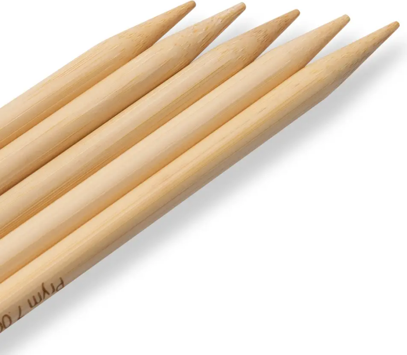 Strømpepinner bambus 7,00 mm x 20 cm