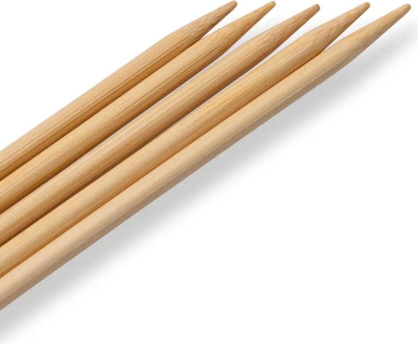 Strømpepinner bambus 4.50 mm x 20 cm