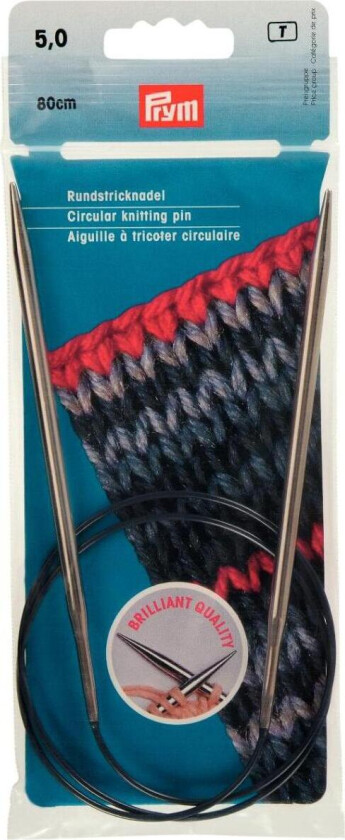 Rundpinner 5,0 mm x 80 cm