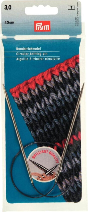 Rundpinner 3,0 mm x 40 cm