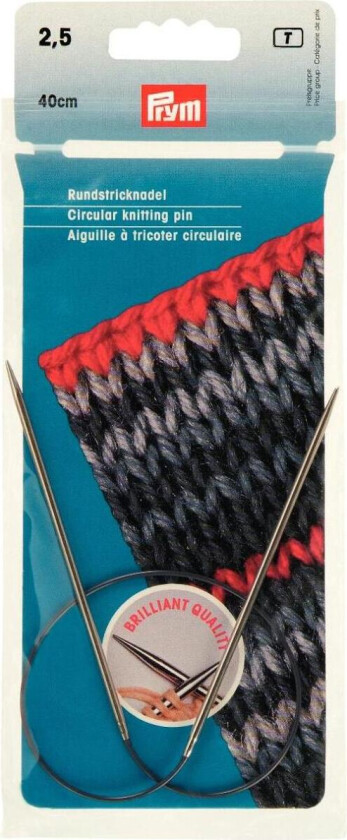 Rundpinner 2,5 mm x 40 cm