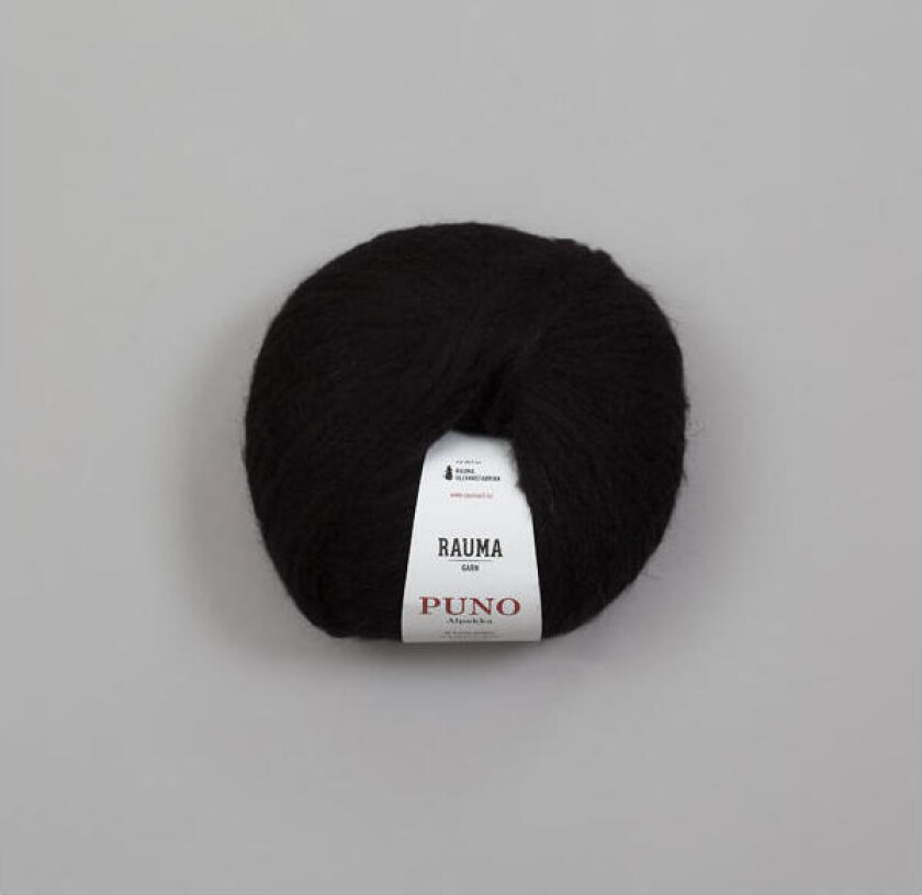, Puno garn 2325 Svart