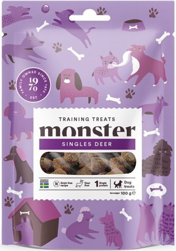 Monster Dog Training Treats Deer 100g