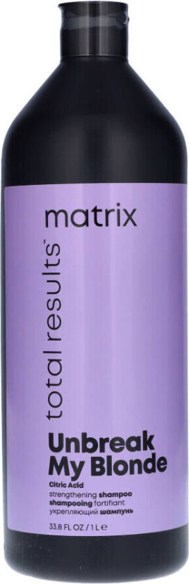 Total Results Unbreak My Blonde Shampoo 1000 ml