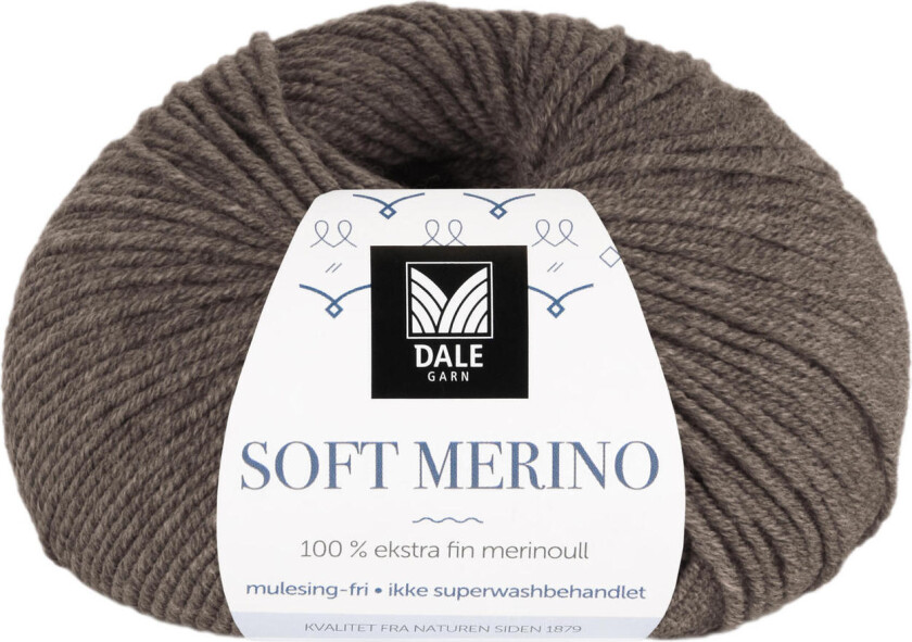 Dale Soft Merino 3025 Brun melert