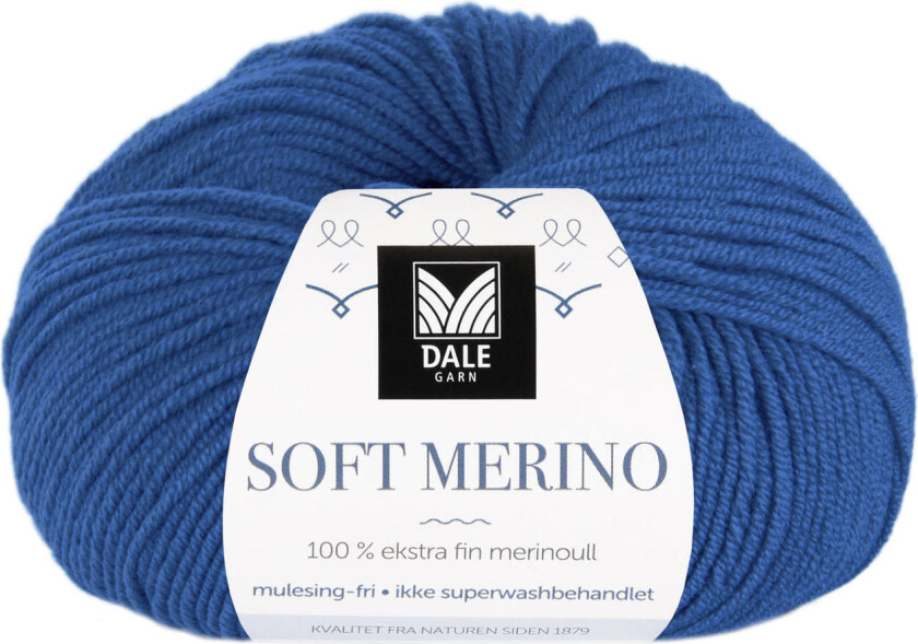 Dale Soft Merino 3022 Klar blå