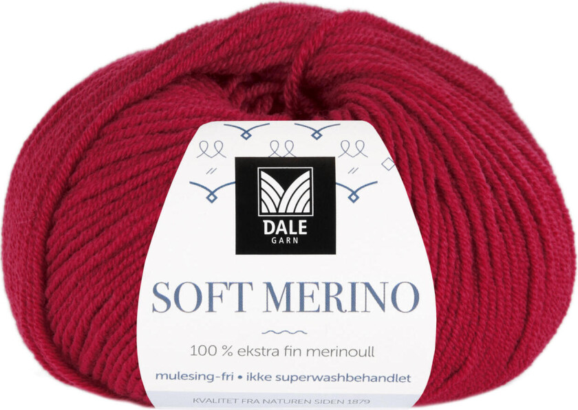 Dale Soft Merino 3021 Rød