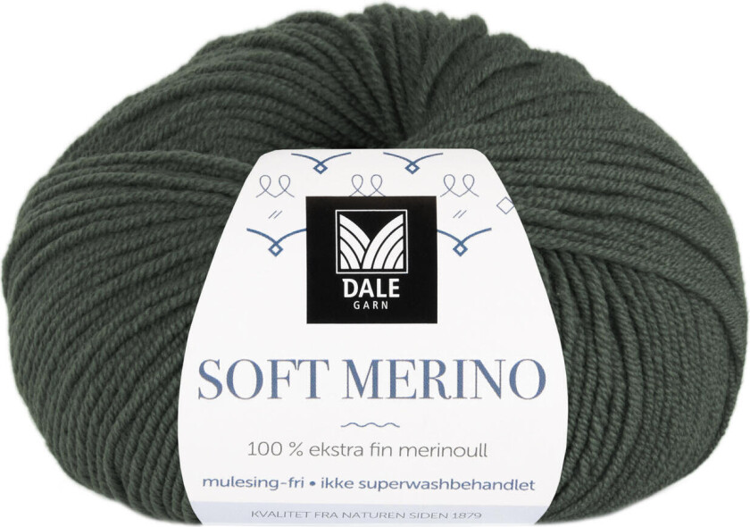 Dale Soft Merino 3020 Flaskegrønn