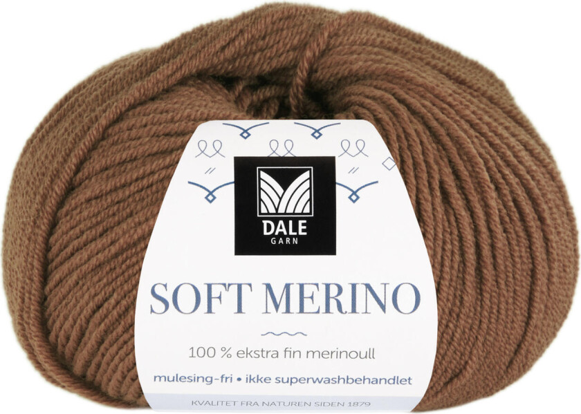 Dale Soft Merino 3015 Varm brun - UTGÅENDE FARGE