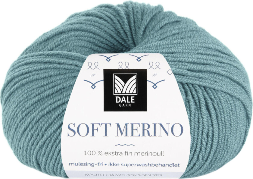 Dale Soft Merino 3012 Aquagønn