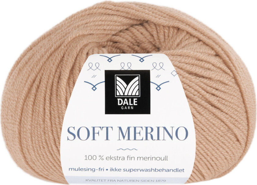 Dale Soft Merino 3007 Lys karamell - UTGÅENDE FARGE