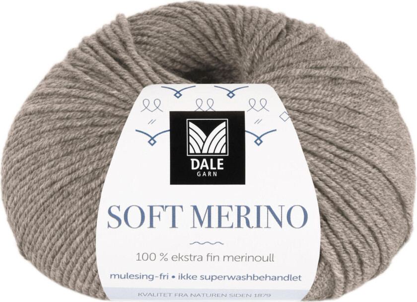 Dale Soft Merino 3005 Gråbeige melert