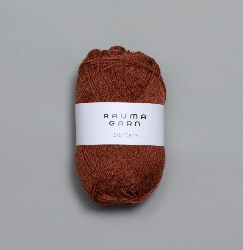 , Babygarn 103 Rødbrun